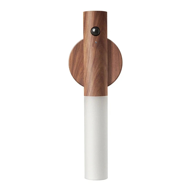 Wooden Magnetic Sensing Lamp